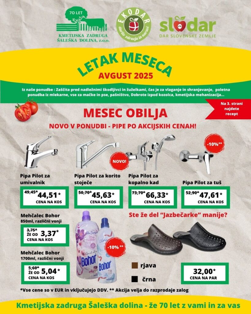 Letak meseca avgusta 2025 KZŠD