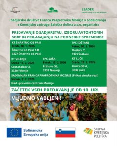Predavanja o sadjarstvu KZŠD