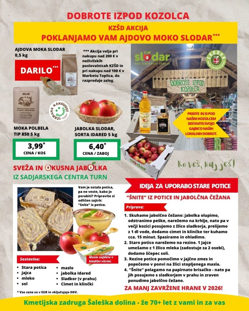 akcijski letak april 2026 Kmetijska zadruga Šaleška dolina 5