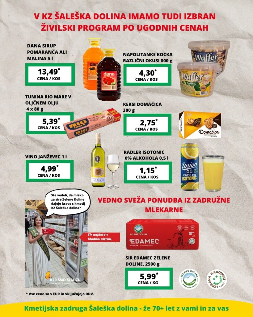 akcijski letak april 2026 Kmetijska zadruga Šaleška dolina 6