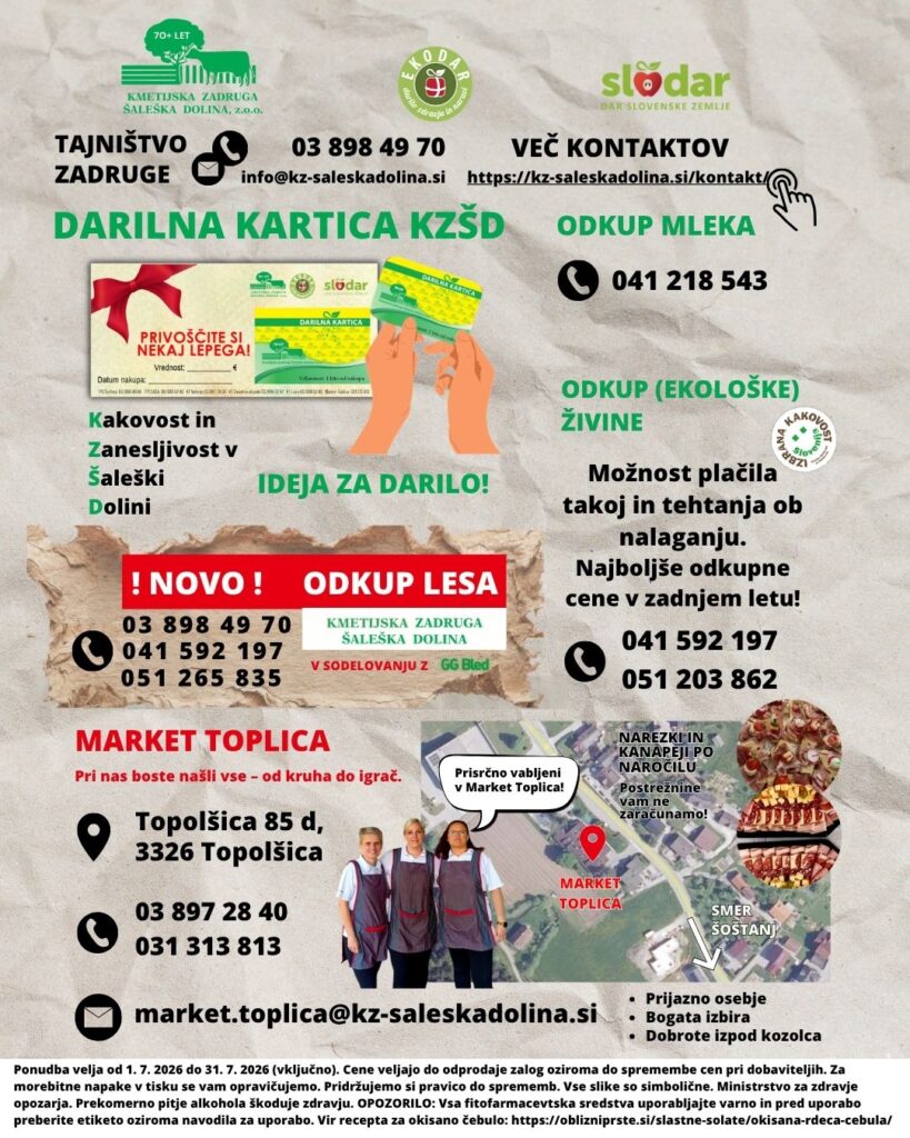 6 Letak meseca junija Kmetijska zadruga Šaleška dolina 2026 8