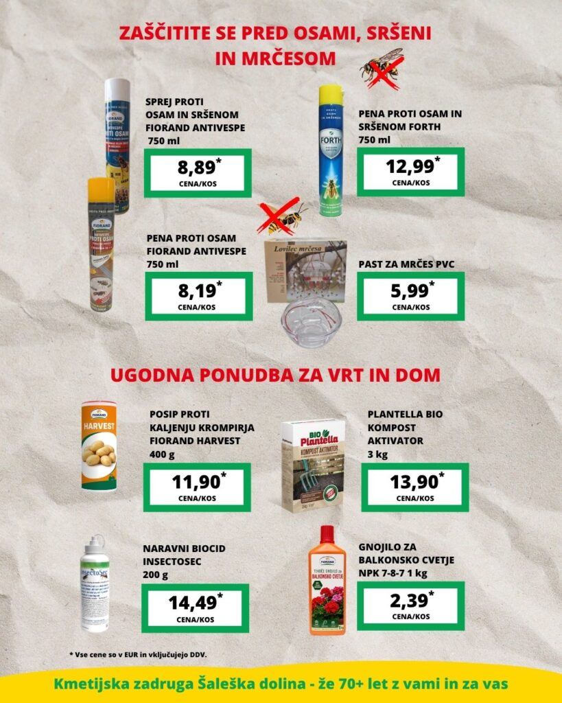 Akcijski letak avgust Kmetijska zadruga Šaleška dolina 1 Akcijski letak avgust Kmetijska zadruga Šaleška dolina 1